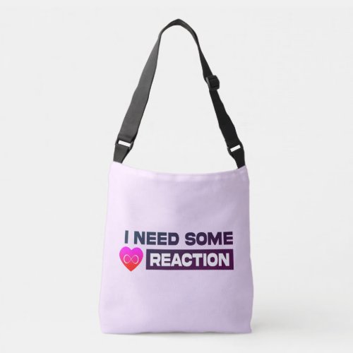 I need some love reaction in a Light Pink Edition Crossbody Bag