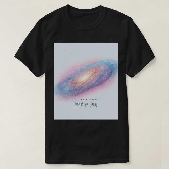 I Need Some Space – Funny Sarcastic Cosmic Aesthet T-Shirt (Design Front)