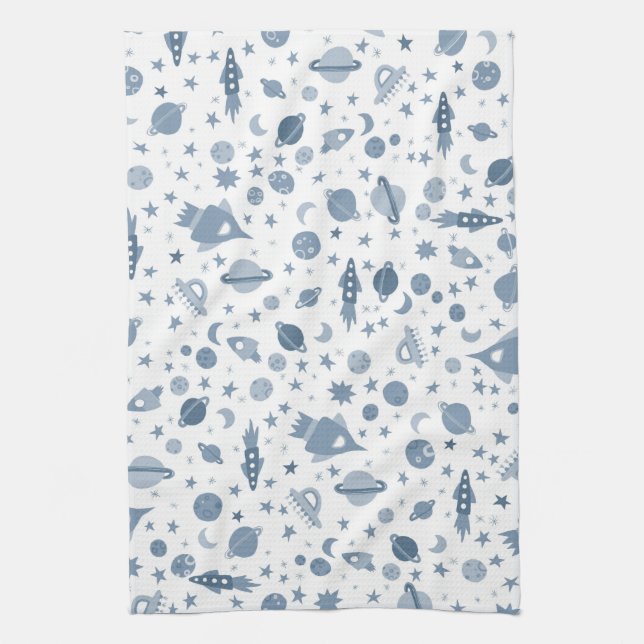 I need some Space Universe UFO Planets Pattern Kitchen Towel (Vertical)