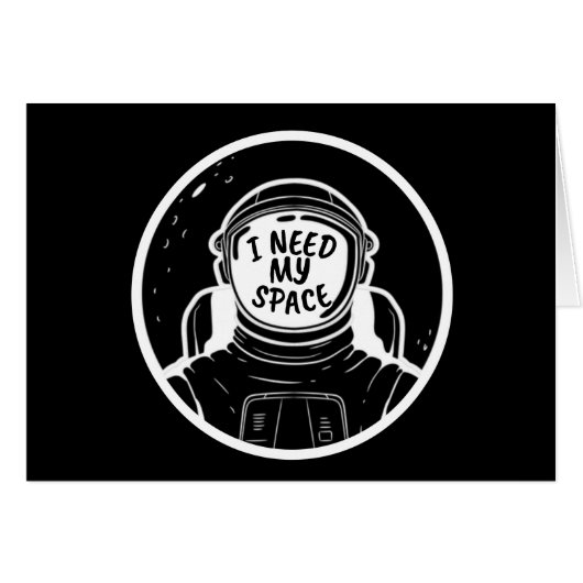 I NEED SPACE (Front Horizontal)