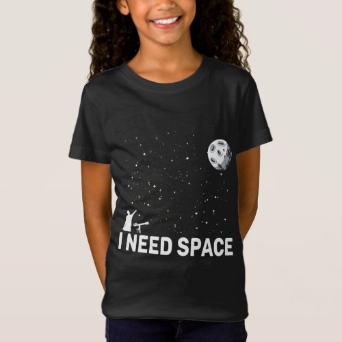I need space astronomy geek alien T_Shirt