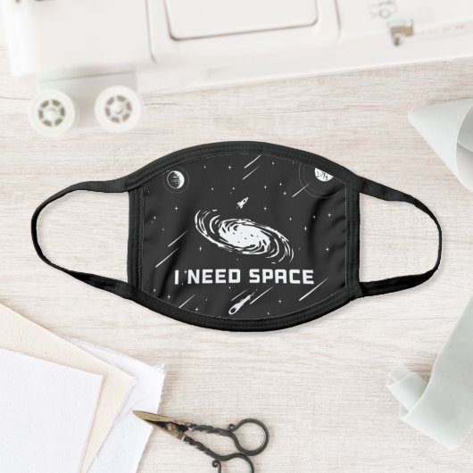 I Need Space Face Mask (Insitu)