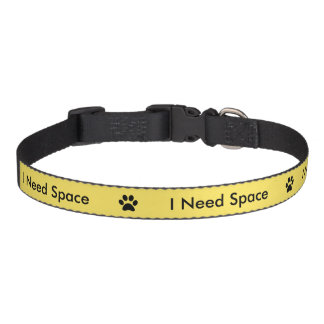 "I Need Space" Special Needs Dog Caution Collar