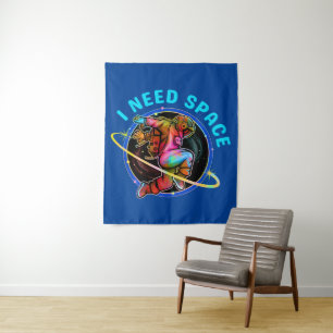 I NEED SPACE TAPESTRY