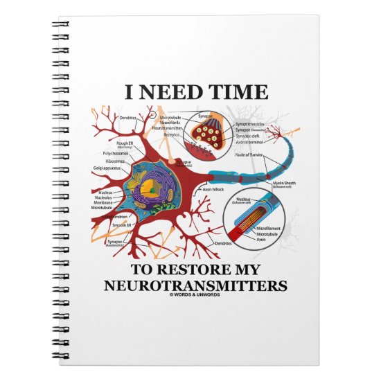 I Need Time To Restore My Neurotransmitters Notebook