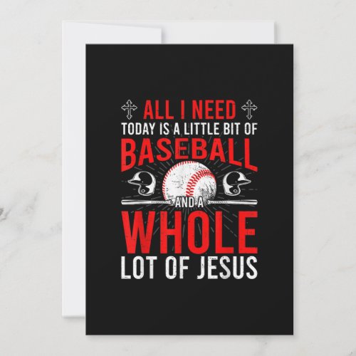 I Need Today Is Baseball A Lot Of Jesus Baseball Save The Date