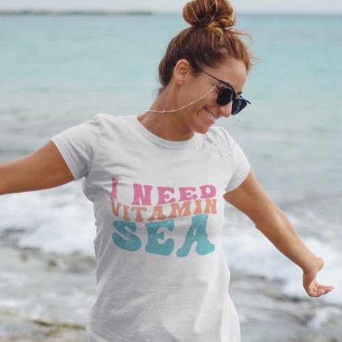 I Need Vitamin SEA Beach Summer Vibes T_Shirt