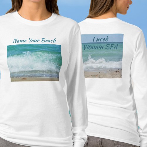 I Need Vitamin Sea Breaking Waves T_Shirt