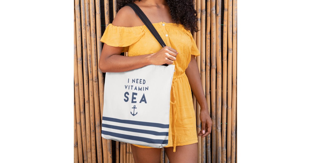 Vitamin Sea Beach Tote in Natural