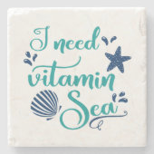 i need vitamin sea stone coaster (Front)