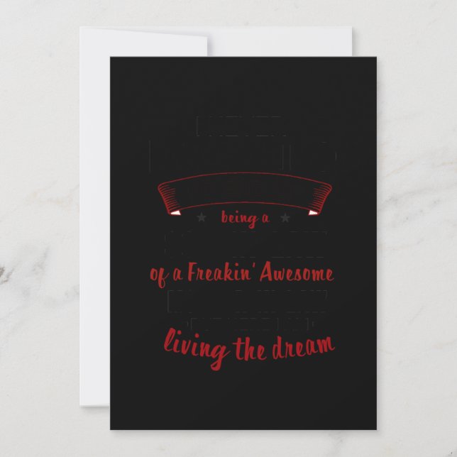 I Never Deamed Son-In-Law, Mother-In-Law Living Invitation (Front)