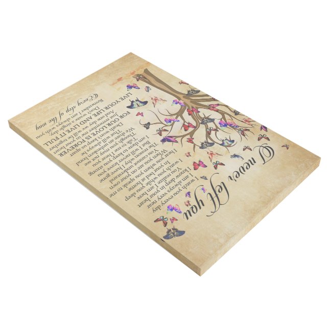 I Never Left You Poem -  Wood Wall Art (3/4)