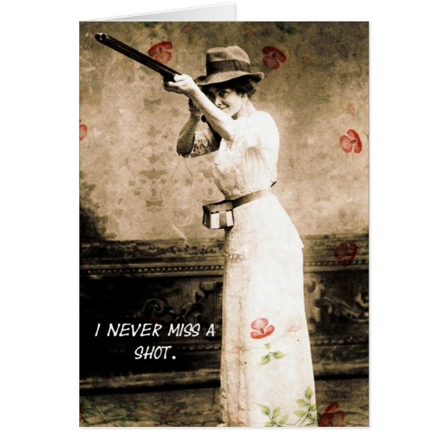 I Never Miss A Shot Cards (Front)