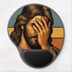I Never Said That Jesus Meme Funny Christian Gel Mouse Pad