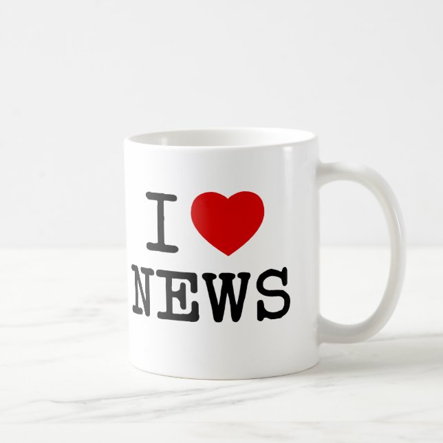 I ♥ News Mug (Right)