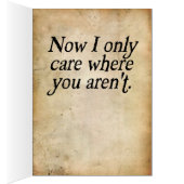 I No Longer Care Cards (Inside (Right))