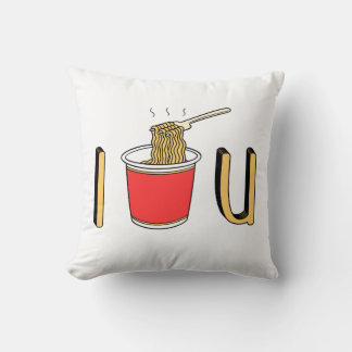 I Noodle U Throw Pillow