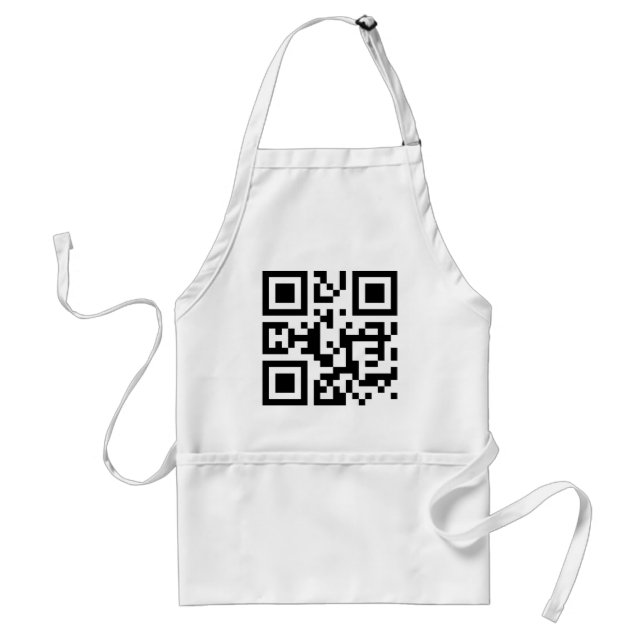 I❤NY -- QR Code Adult Apron (Front)