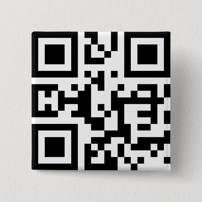 I❤NY -- QR Code Button (Front)