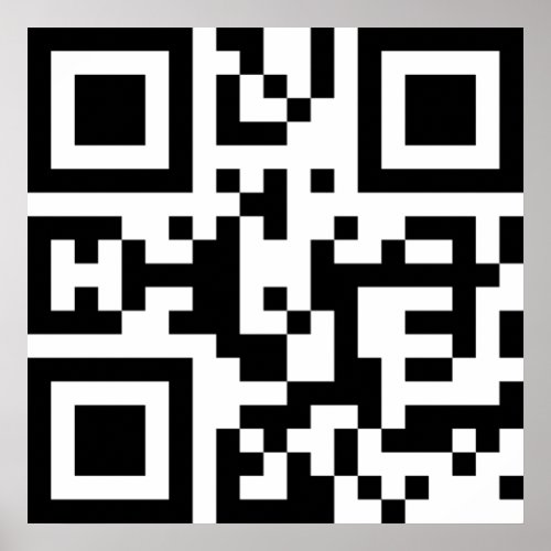 INY __ QR Code Poster