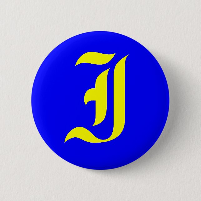 I - OLD ENGLISH BUTTON (Front)