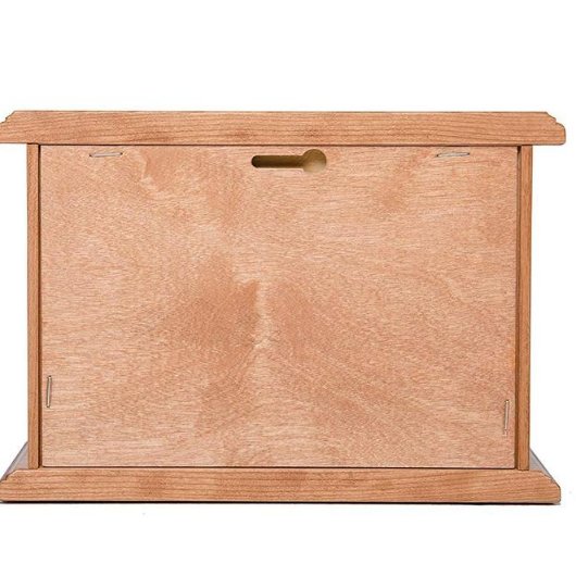 I Once Held You Small Cherry Cremation Urn (Back)