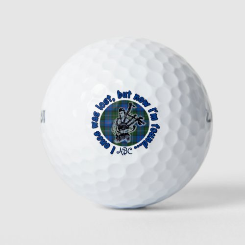 I Once Was Lost But Now Im Found _ Fun Golfball Golf Balls