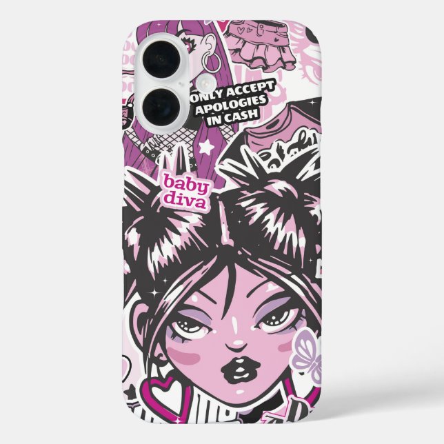 I ONLY ACCEPT APOLOGIES IN CASH Y2K Case-Mate iPhone CASE (Back)