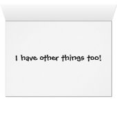 "I only have eyes for you " All Occassion Card (Inside Horizontal (Bottom))