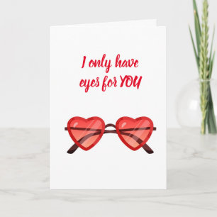 I ONLY HAVE EYES "FOR YOU" ANNIVERSARY CARD