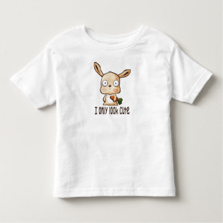I only look cute toddler t-shirt