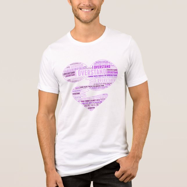 I Overstand (Heart of Resilience) T-shirt Tri-Blend Shirt (Front)