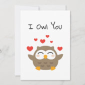 I Owl You Illustration (Front)