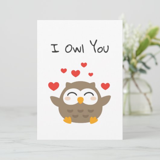 I Owl You Illustration (Standing Front)