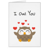 I Owl You Illustration (Front)