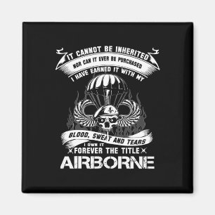 I Own-it Forever The Title Airborne Army Ranger Ve Magnet
