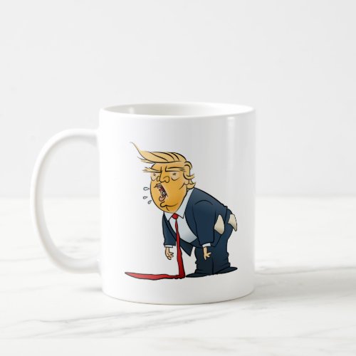 I Paid More Income Taxes Than Donald Trump Cartoon Coffee Mug
