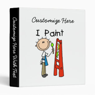 I Paint 3 Ring Binder