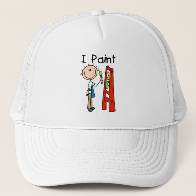 I Paint Trucker Hat (Front)