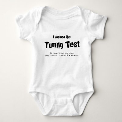 I Passed the Turing Test Baby Bodysuit