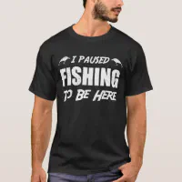 40Th Birthday Gift For Fisherman Men Funny Fishing T-Shirt, Zazzle