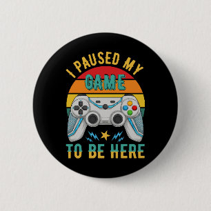 i paused my game button