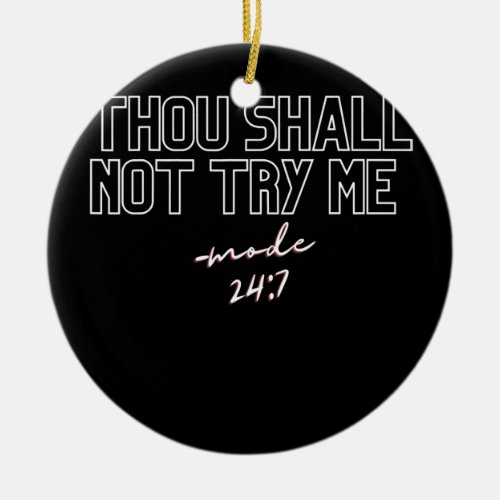 I Paused My Game to Be Here Funny T Sh Essential  Ceramic Ornament