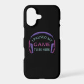 I Paused My Game to Be Here Samsung Galaxy Case (Back)