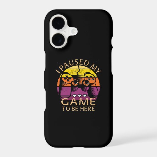 I Paused My Game to Be Here Samsung Galaxy Case (Back)