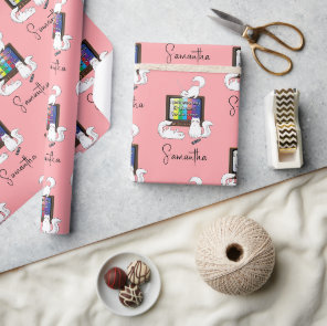 I paused my K-Drama to be here. Personalize it. Wrapping Paper