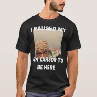 I Paused My Anime to Be Here T Shirt Gifts for Men Sticker