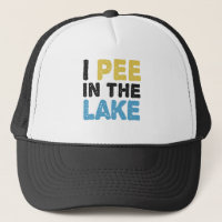 I pee in the Lake Funny Hiking Outdoors Trip Gift