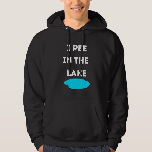 I Pee In The Lake Summer Vacation Tee