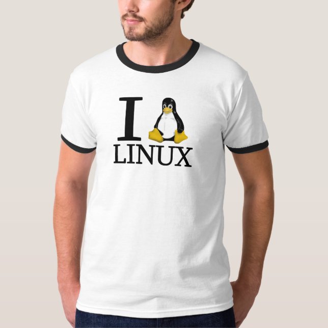I Penguin Linux 2 T-Shirt (Front)